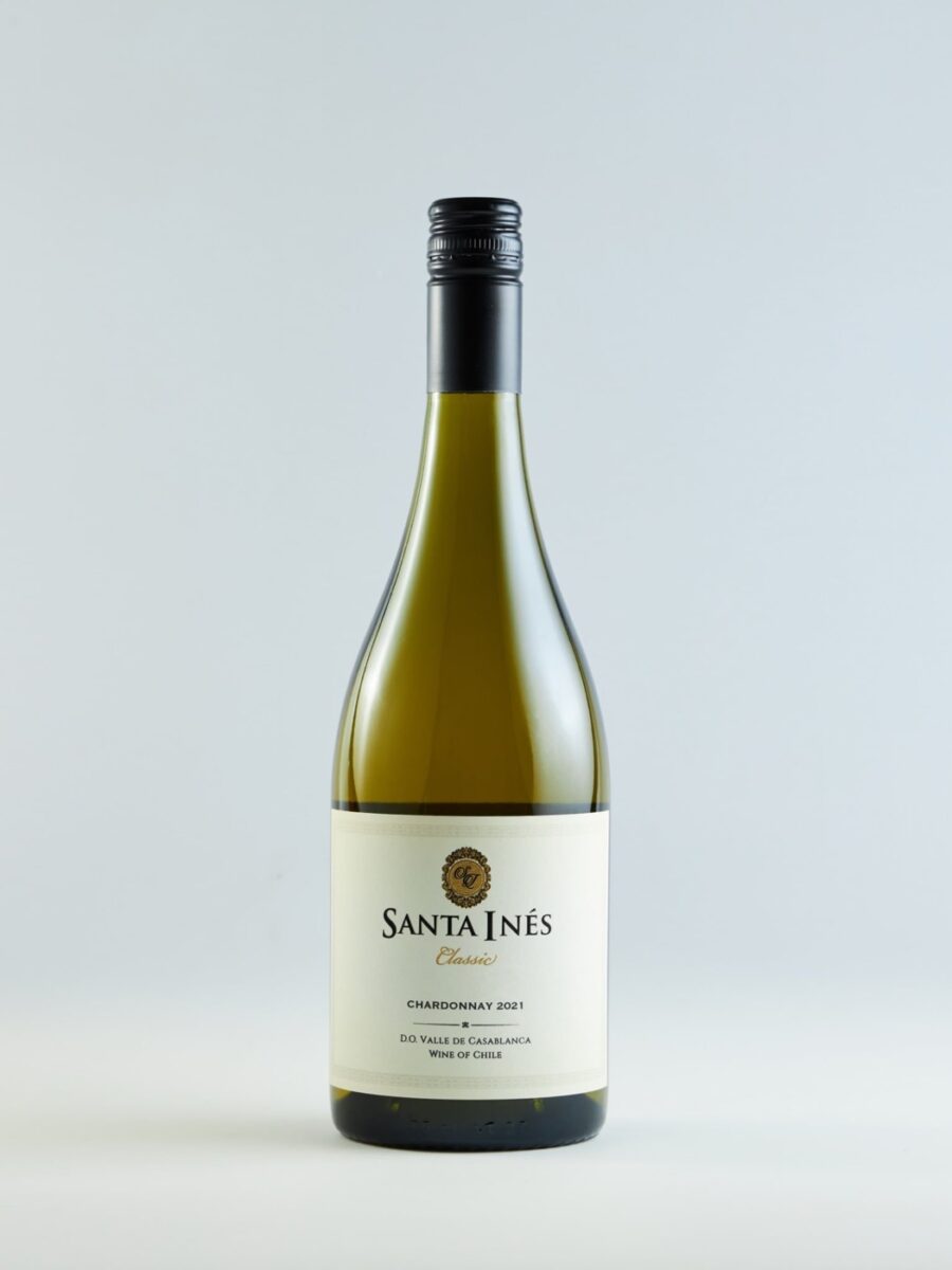 Vang trắng Chile Santa Inés Classic, Casablanca Valley, Chardonnay, 2021